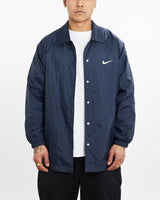 Vintage, 90s, Nike, Coaches, Jacket, The Real Deal, size extra large, colour Navy, newtown, sydney, australia, thrift store, opshop, preloved, secondhand, sustainable, retro, antique, 70s, 80s, 90s, 2000s, 00s, fashion, clothing, streetwear, trendy, garment, style, boutique, store, shop, archive, sale, cheap, best, top, Jackets