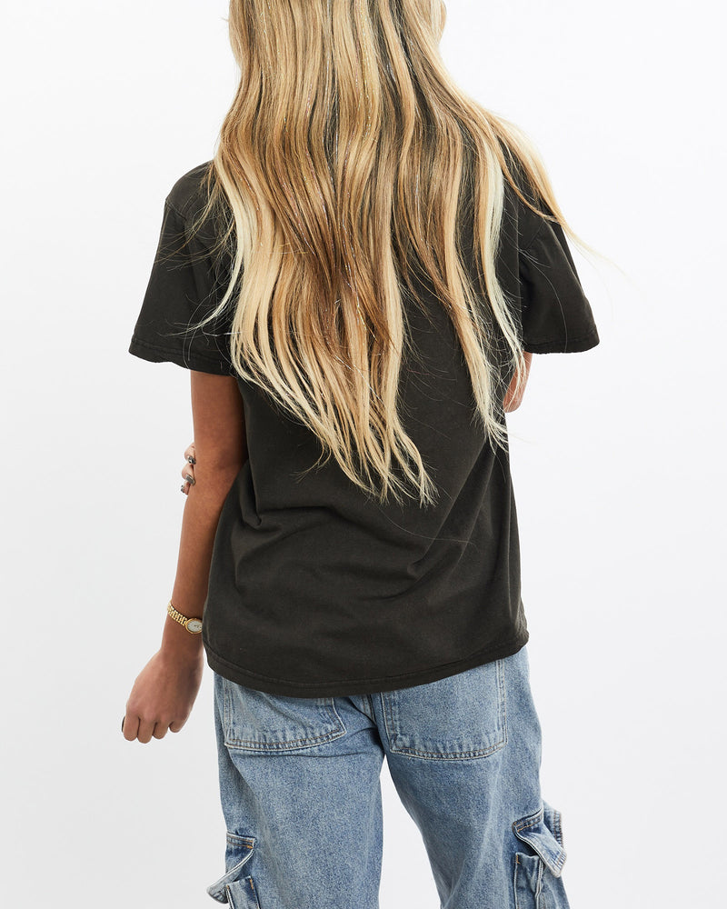 Vintage, 90s, Nike, Tee, The Real Deal, size extra small, colour Black, newtown, sydney, australia, thrift store, opshop, preloved, secondhand, sustainable, retro, antique, 70s, 80s, 90s, 2000s, 00s, fashion, clothing, streetwear, trendy, garment, style, boutique, store, shop, archive, sale, cheap, best, top, T-Shirts