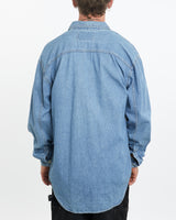 Vintage 90s Levi's Denim Button Up Shirt <br>L , The Real Deal , newtown, sydney, australia, thrift store, opshop, preloved, secondhand, sustainable, retro, antique, 70s, 80s, 90s, 2000s, 00s, fashion, clothing, streetwear, trendy, garment, style, boutique, store, shop, archive, sale, cheap, best, top