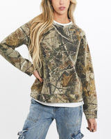 Vintage, Realtree, Camo, Sweatshirt, The Real Deal, size extra small, colour Multicolour, newtown, sydney, australia, thrift store, opshop, preloved, secondhand, sustainable, retro, antique, 70s, 80s, 90s, 2000s, 00s, fashion, clothing, streetwear, trendy, garment, style, boutique, store, shop, archive, sale, cheap, best, top, Sweats and hoodies