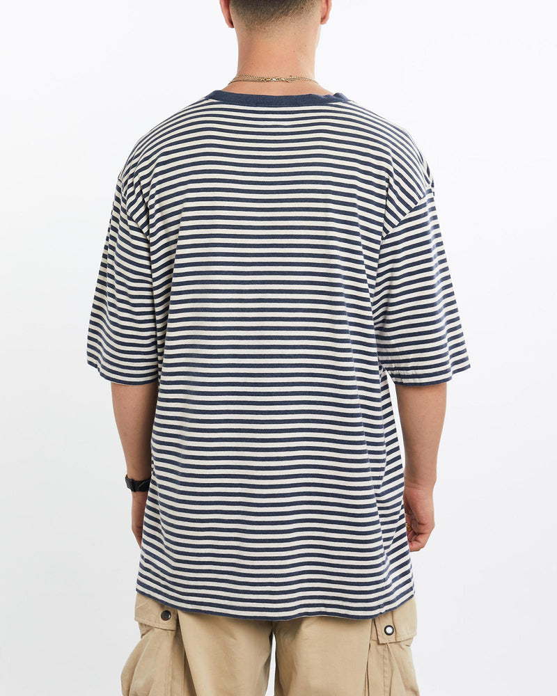 Vintage, 90s, Tommy, Hilfiger, Tee, The Real Deal, size extra large, colour Navy, newtown, sydney, australia, thrift store, opshop, preloved, secondhand, sustainable, retro, antique, 70s, 80s, 90s, 2000s, 00s, fashion, clothing, streetwear, trendy, garment, style, boutique, store, shop, archive, sale, cheap, best, top, T-Shirts