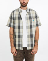 Vintage, 90s, Polo, Ralph, Lauren, Short, Sleeve, Button, Up, Shirt, The Real Deal, size extra large, colour Beige, newtown, sydney, australia, thrift store, opshop, preloved, secondhand, sustainable, retro, antique, 70s, 80s, 90s, 2000s, 00s, fashion, clothing, streetwear, trendy, garment, style, boutique, store, shop, archive, sale, cheap, best, top, Shirts