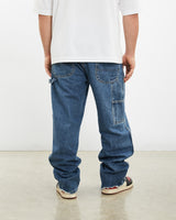 Vintage Dickies Denim Carpenter Pants <br>36" , The Real Deal , newtown, sydney, australia, thrift store, opshop, preloved, secondhand, sustainable, retro, antique, 70s, 80s, 90s, 2000s, 00s, fashion, clothing, streetwear, trendy, garment, style, boutique, store, shop, archive, sale, cheap, best, top