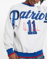 Vintage 90s NFL New England Patriots Sweatshirt <br>L , The Real Deal , newtown, sydney, australia, thrift store, opshop, preloved, secondhand, sustainable, retro, antique, 70s, 80s, 90s, 2000s, 00s, fashion, clothing, streetwear, trendy, garment, style, boutique, store, shop, archive, sale, cheap, best, top