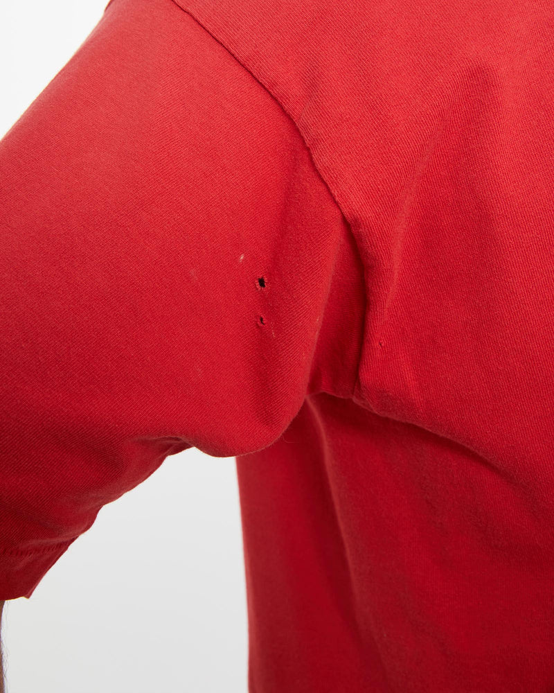 Vintage, 90s, Disney, Mickey, Mouse, Tee, The Real Deal, size large, colour Red, newtown, sydney, australia, thrift store, opshop, preloved, secondhand, sustainable, retro, antique, 70s, 80s, 90s, 2000s, 00s, fashion, clothing, streetwear, trendy, garment, style, boutique, store, shop, archive, sale, cheap, best, top, T-Shirts