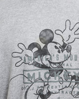 Vintage, 90s, Disney, Mickey, Mouse, Sweatshirt, The Real Deal, size extra large, colour Grey, newtown, sydney, australia, thrift store, opshop, preloved, secondhand, sustainable, retro, antique, 70s, 80s, 90s, 2000s, 00s, fashion, clothing, streetwear, trendy, garment, style, boutique, store, shop, archive, sale, cheap, best, top, Sweats and hoodies