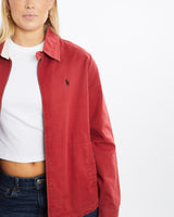 Vintage, 90s, Polo, Ralph, Lauren, Harrington, Jacket, The Real Deal, size medium, colour Red, newtown, sydney, australia, thrift store, opshop, preloved, secondhand, sustainable, retro, antique, 70s, 80s, 90s, 2000s, 00s, fashion, clothing, streetwear, trendy, garment, style, boutique, store, shop, archive, sale, cheap, best, top, Jackets