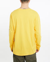 Vintage, Nike, Long, Sleeve, Tee, The Real Deal, size extra large, colour Yellow, newtown, sydney, australia, thrift store, opshop, preloved, secondhand, sustainable, retro, antique, 70s, 80s, 90s, 2000s, 00s, fashion, clothing, streetwear, trendy, garment, style, boutique, store, shop, archive, sale, cheap, best, top, T-Shirts