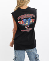 Harley, Davidson, Wisconsisn, Tank, The Real Deal, size small, colour Black, newtown, sydney, australia, thrift store, opshop, preloved, secondhand, sustainable, retro, antique, 70s, 80s, 90s, 2000s, 00s, fashion, clothing, streetwear, trendy, garment, style, boutique, store, shop, archive, sale, cheap, best, top, T-Shirts