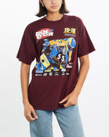 Vintage, MotoGP, Racing, Tee, The Real Deal, size small, colour Burgundy, newtown, sydney, australia, thrift store, opshop, preloved, secondhand, sustainable, retro, antique, 70s, 80s, 90s, 2000s, 00s, fashion, clothing, streetwear, trendy, garment, style, boutique, store, shop, archive, sale, cheap, best, top, T-Shirts