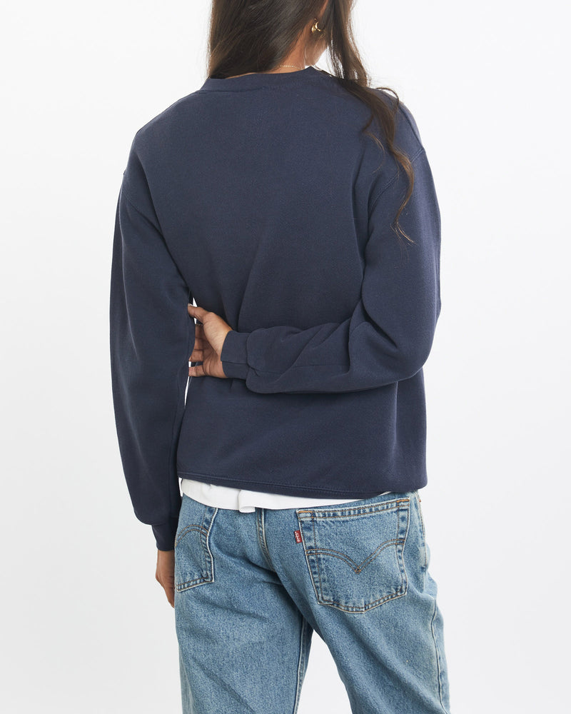 Vintage, 90s, Disney, Tinkerbell, Sweatshirt, The Real Deal, size small, colour Navy, newtown, sydney, australia, thrift store, opshop, preloved, secondhand, sustainable, retro, antique, 70s, 80s, 90s, 2000s, 00s, fashion, clothing, streetwear, trendy, garment, style, boutique, store, shop, archive, sale, cheap, best, top, Sweats and hoodies