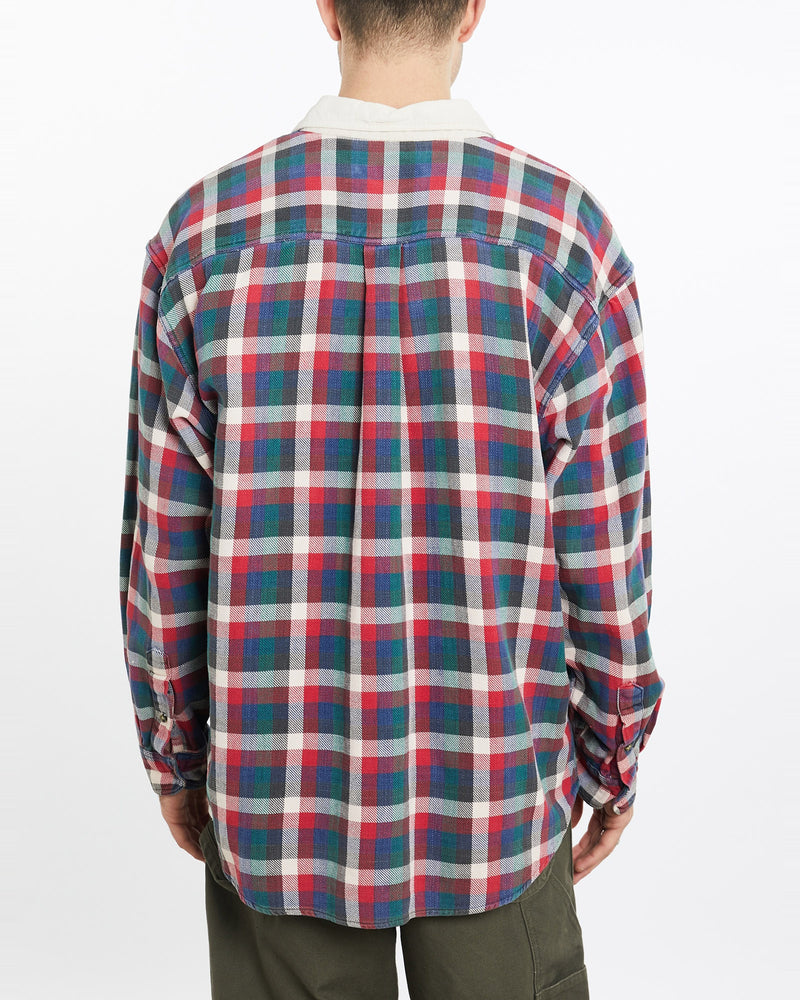 Vintage, 90s, Disney, Winnie, The, Pooh, Flannelette, Button, Up, Shirt, The Real Deal, size extra large, colour Multicolour, newtown, sydney, australia, thrift store, opshop, preloved, secondhand, sustainable, retro, antique, 70s, 80s, 90s, 2000s, 00s, fashion, clothing, streetwear, trendy, garment, style, boutique, store, shop, archive, sale, cheap, best, top, Shirts