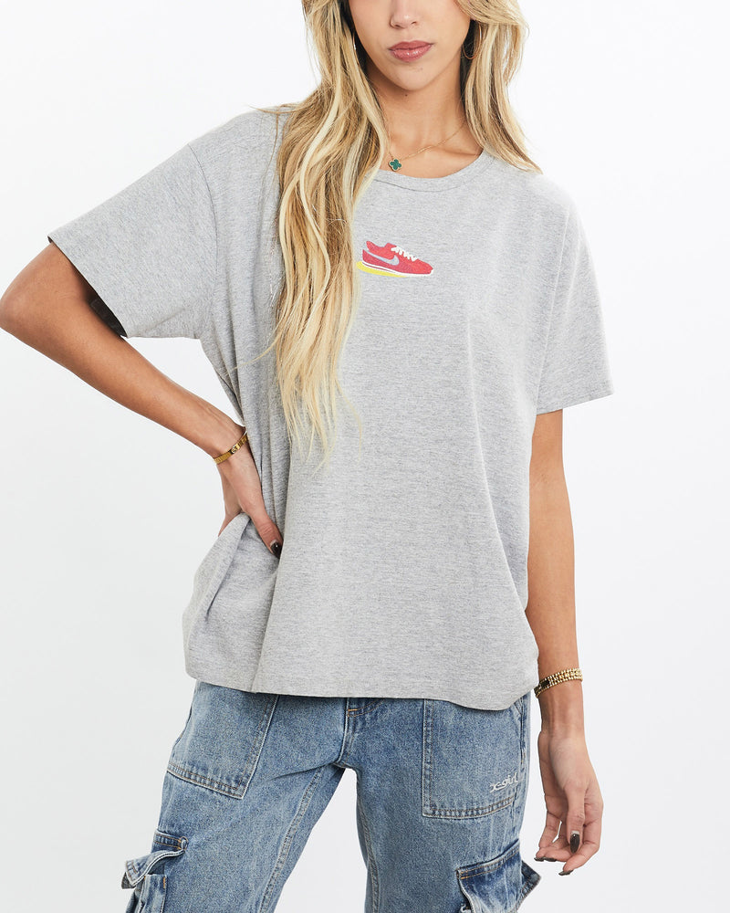 Vintage, Nike, Tee, The Real Deal, size extra small, colour Green, newtown, sydney, australia, thrift store, opshop, preloved, secondhand, sustainable, retro, antique, 70s, 80s, 90s, 2000s, 00s, fashion, clothing, streetwear, trendy, garment, style, boutique, store, shop, archive, sale, cheap, best, top, T-Shirts