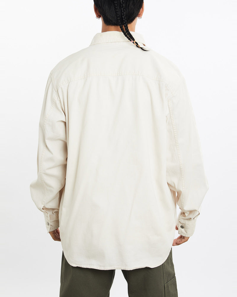 Vintage, Levi's, Button, Up, Shirt, The Real Deal, size large, colour Beige, newtown, sydney, australia, thrift store, opshop, preloved, secondhand, sustainable, retro, antique, 70s, 80s, 90s, 2000s, 00s, fashion, clothing, streetwear, trendy, garment, style, boutique, store, shop, archive, sale, cheap, best, top, Shirts