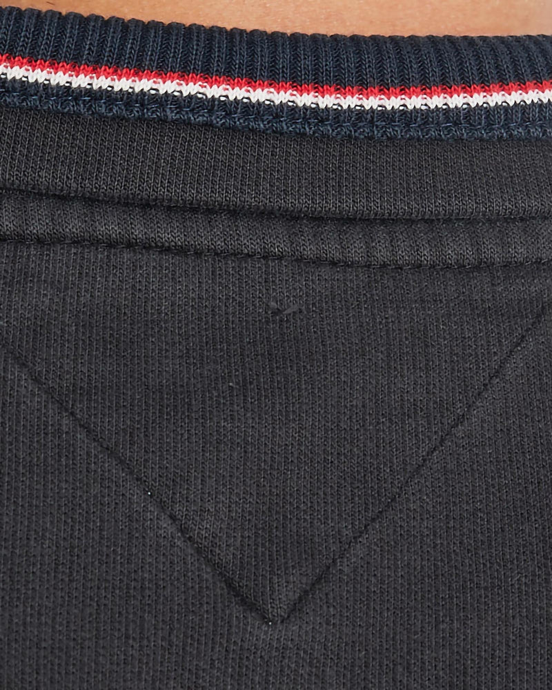 Vintage, Tommy, Hilfiger, Quarter, Zip, Sweatshirt, The Real Deal, size extra large, colour Navy, newtown, sydney, australia, thrift store, opshop, preloved, secondhand, sustainable, retro, antique, 70s, 80s, 90s, 2000s, 00s, fashion, clothing, streetwear, trendy, garment, style, boutique, store, shop, archive, sale, cheap, best, top, Sweats and hoodies