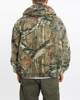 Vintage, Realtree, Camo, Jacket, The Real Deal, size large, colour Green, newtown, sydney, australia, thrift store, opshop, preloved, secondhand, sustainable, retro, antique, 70s, 80s, 90s, 2000s, 00s, fashion, clothing, streetwear, trendy, garment, style, boutique, store, shop, archive, sale, cheap, best, top, Jackets