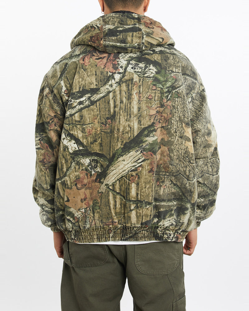 Vintage, Realtree, Camo, Jacket, The Real Deal, size large, colour Green, newtown, sydney, australia, thrift store, opshop, preloved, secondhand, sustainable, retro, antique, 70s, 80s, 90s, 2000s, 00s, fashion, clothing, streetwear, trendy, garment, style, boutique, store, shop, archive, sale, cheap, best, top, Jackets