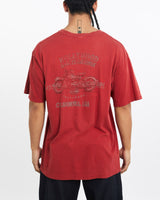 Vintage, Harley, Davidson, Tee, The Real Deal, size extra large, colour Red, newtown, sydney, australia, thrift store, opshop, preloved, secondhand, sustainable, retro, antique, 70s, 80s, 90s, 2000s, 00s, fashion, clothing, streetwear, trendy, garment, style, boutique, store, shop, archive, sale, cheap, best, top, T-Shirts