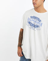 Vintage, Polo, Ralph, Lauren, Tee, The Real Deal, size extra large, colour White, newtown, sydney, australia, thrift store, opshop, preloved, secondhand, sustainable, retro, antique, 70s, 80s, 90s, 2000s, 00s, fashion, clothing, streetwear, trendy, garment, style, boutique, store, shop, archive, sale, cheap, best, top, T-Shirts