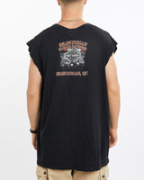 Vintage, Harley, Davidson, Tank, The Real Deal, size extra large, colour Black, newtown, sydney, australia, thrift store, opshop, preloved, secondhand, sustainable, retro, antique, 70s, 80s, 90s, 2000s, 00s, fashion, clothing, streetwear, trendy, garment, style, boutique, store, shop, archive, sale, cheap, best, top, T-Shirts