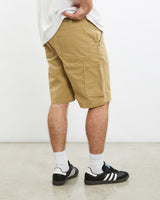 Vintage, Red, Head, Brand, Co., Carpenter, Shorts, The Real Deal, size 32", colour Brown, newtown, sydney, australia, thrift store, opshop, preloved, secondhand, sustainable, retro, antique, 70s, 80s, 90s, 2000s, 00s, fashion, clothing, streetwear, trendy, garment, style, boutique, store, shop, archive, sale, cheap, best, top, Shorts