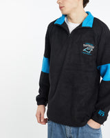 Vintage, NFL, Carolina, Panthers, Quarter, Zip, Fleece, Sweatshirt, The Real Deal, size extra large, colour Multicolour, newtown, sydney, australia, thrift store, opshop, preloved, secondhand, sustainable, retro, antique, 70s, 80s, 90s, 2000s, 00s, fashion, clothing, streetwear, trendy, garment, style, boutique, store, shop, archive, sale, cheap, best, top, Sweats and hoodies