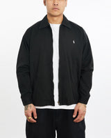 Vintage, 90s, Polo, Ralph, Lauren, Harrington, Jacket, The Real Deal, size extra large, colour Black, newtown, sydney, australia, thrift store, opshop, preloved, secondhand, sustainable, retro, antique, 70s, 80s, 90s, 2000s, 00s, fashion, clothing, streetwear, trendy, garment, style, boutique, store, shop, archive, sale, cheap, best, top, Jackets