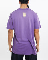 Vintage, 90s, Healthier, World, Tee, The Real Deal, size large, colour Purple, newtown, sydney, australia, thrift store, opshop, preloved, secondhand, sustainable, retro, antique, 70s, 80s, 90s, 2000s, 00s, fashion, clothing, streetwear, trendy, garment, style, boutique, store, shop, archive, sale, cheap, best, top, T-Shirts