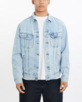 Vintage, Lee, Denim, Jacket, The Real Deal, size large, colour Blue, newtown, sydney, australia, thrift store, opshop, preloved, secondhand, sustainable, retro, antique, 70s, 80s, 90s, 2000s, 00s, fashion, clothing, streetwear, trendy, garment, style, boutique, store, shop, archive, sale, cheap, best, top, Jackets