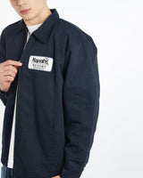 Vintage, Mechanic, Jacket, The Real Deal, size extra large, colour Navy, newtown, sydney, australia, thrift store, opshop, preloved, secondhand, sustainable, retro, antique, 70s, 80s, 90s, 2000s, 00s, fashion, clothing, streetwear, trendy, garment, style, boutique, store, shop, archive, sale, cheap, best, top, Jackets