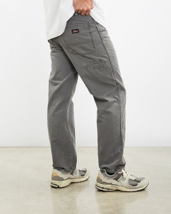 Vintage Dickies Workwear Pants <br>34" , The Real Deal , newtown, sydney, australia, thrift store, opshop, preloved, secondhand, sustainable, retro, antique, 70s, 80s, 90s, 2000s, 00s, fashion, clothing, streetwear, trendy, garment, style, boutique, store, shop, archive, sale, cheap, best, top