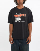 Vintage, 90s, Hooters, Las, Vegas, Tee, The Real Deal, size large, colour Black, newtown, sydney, australia, thrift store, opshop, preloved, secondhand, sustainable, retro, antique, 70s, 80s, 90s, 2000s, 00s, fashion, clothing, streetwear, trendy, garment, style, boutique, store, shop, archive, sale, cheap, best, top, T-Shirts