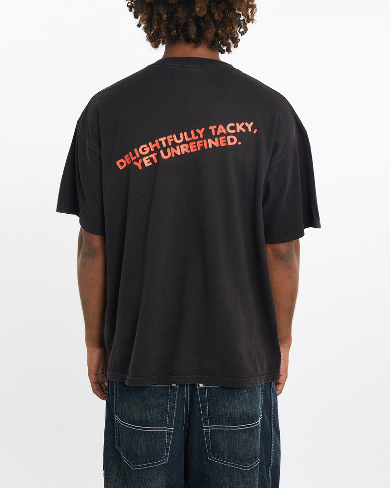 Vintage, 90s, Hooters, Las, Vegas, Tee, The Real Deal, size large, colour Black, newtown, sydney, australia, thrift store, opshop, preloved, secondhand, sustainable, retro, antique, 70s, 80s, 90s, 2000s, 00s, fashion, clothing, streetwear, trendy, garment, style, boutique, store, shop, archive, sale, cheap, best, top, T-Shirts