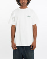 Vintage, Hitachi, Tech, Tee, The Real Deal, size large, colour White, newtown, sydney, australia, thrift store, opshop, preloved, secondhand, sustainable, retro, antique, 70s, 80s, 90s, 2000s, 00s, fashion, clothing, streetwear, trendy, garment, style, boutique, store, shop, archive, sale, cheap, best, top, T-Shirts