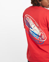 Vintage, 1991, Body, Glove, Tee, The Real Deal, size large, colour Red, newtown, sydney, australia, thrift store, opshop, preloved, secondhand, sustainable, retro, antique, 70s, 80s, 90s, 2000s, 00s, fashion, clothing, streetwear, trendy, garment, style, boutique, store, shop, archive, sale, cheap, best, top, T-Shirts