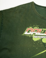 Vintage, Dale, Jr., Mountain, Dew, NASCAR, Tee, The Real Deal, size large, colour Green, newtown, sydney, australia, thrift store, opshop, preloved, secondhand, sustainable, retro, antique, 70s, 80s, 90s, 2000s, 00s, fashion, clothing, streetwear, trendy, garment, style, boutique, store, shop, archive, sale, cheap, best, top, T-Shirts