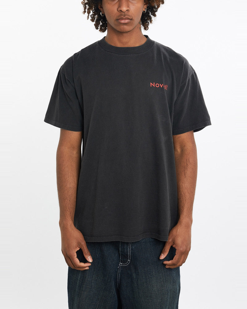 Vintage, 90s, Novell, Tech, Tee, The Real Deal, size large, colour Black, newtown, sydney, australia, thrift store, opshop, preloved, secondhand, sustainable, retro, antique, 70s, 80s, 90s, 2000s, 00s, fashion, clothing, streetwear, trendy, garment, style, boutique, store, shop, archive, sale, cheap, best, top, T-Shirts