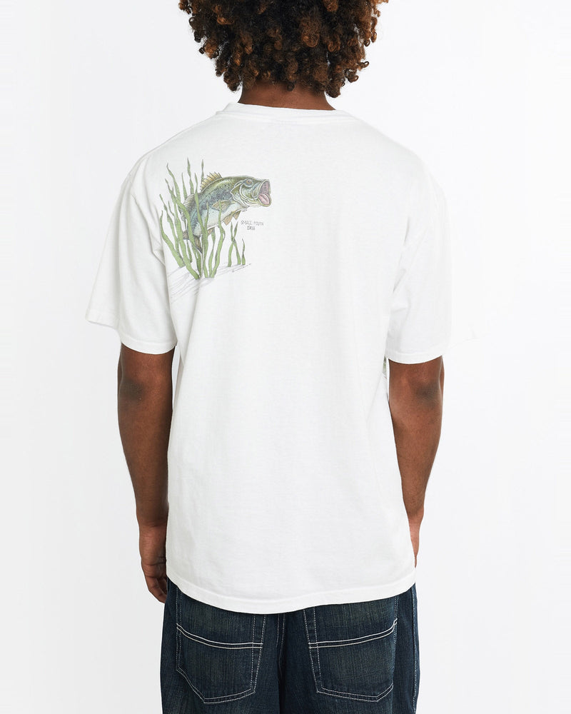 Vintage, 90s, Woolrich, Wildlife, Tee, The Real Deal, size large, colour White, newtown, sydney, australia, thrift store, opshop, preloved, secondhand, sustainable, retro, antique, 70s, 80s, 90s, 2000s, 00s, fashion, clothing, streetwear, trendy, garment, style, boutique, store, shop, archive, sale, cheap, best, top, T-Shirts