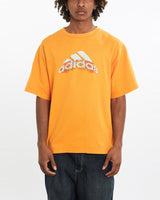 Vintage, Adidas, Tee, The Real Deal, size large, colour Orange, newtown, sydney, australia, thrift store, opshop, preloved, secondhand, sustainable, retro, antique, 70s, 80s, 90s, 2000s, 00s, fashion, clothing, streetwear, trendy, garment, style, boutique, store, shop, archive, sale, cheap, best, top, T-Shirts