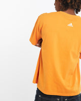 Vintage, Adidas, Tee, The Real Deal, size large, colour Orange, newtown, sydney, australia, thrift store, opshop, preloved, secondhand, sustainable, retro, antique, 70s, 80s, 90s, 2000s, 00s, fashion, clothing, streetwear, trendy, garment, style, boutique, store, shop, archive, sale, cheap, best, top, T-Shirts