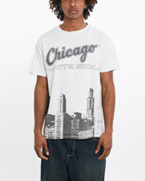 Vintage, 90s, MLB, Chicago, White, Sox, Tee, The Real Deal, size medium, colour Grey, newtown, sydney, australia, thrift store, opshop, preloved, secondhand, sustainable, retro, antique, 70s, 80s, 90s, 2000s, 00s, fashion, clothing, streetwear, trendy, garment, style, boutique, store, shop, archive, sale, cheap, best, top, T-Shirts