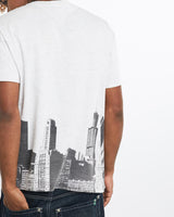 Vintage, 90s, MLB, Chicago, White, Sox, Tee, The Real Deal, size medium, colour Grey, newtown, sydney, australia, thrift store, opshop, preloved, secondhand, sustainable, retro, antique, 70s, 80s, 90s, 2000s, 00s, fashion, clothing, streetwear, trendy, garment, style, boutique, store, shop, archive, sale, cheap, best, top, T-Shirts