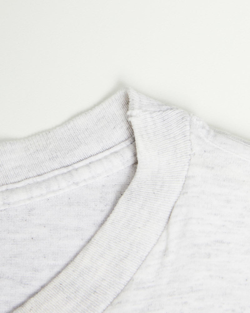 Vintage, 90s, MLB, Chicago, White, Sox, Tee, The Real Deal, size medium, colour Grey, newtown, sydney, australia, thrift store, opshop, preloved, secondhand, sustainable, retro, antique, 70s, 80s, 90s, 2000s, 00s, fashion, clothing, streetwear, trendy, garment, style, boutique, store, shop, archive, sale, cheap, best, top, T-Shirts