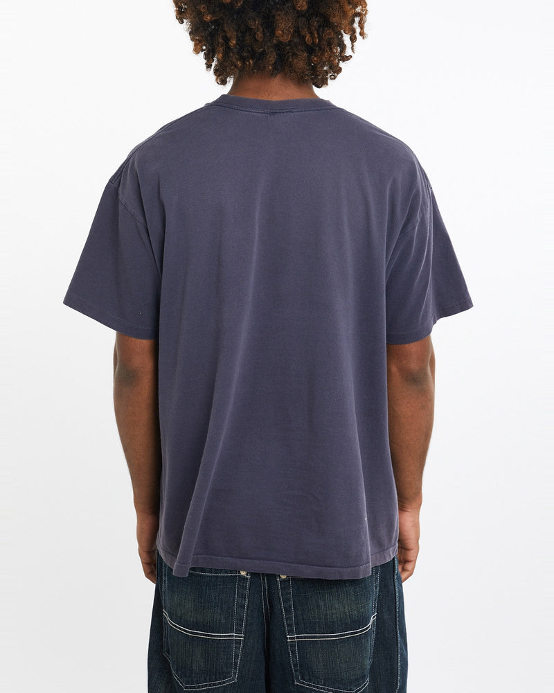 Vintage, 90s, Alaska, Tee, The Real Deal, size large, colour Navy, newtown, sydney, australia, thrift store, opshop, preloved, secondhand, sustainable, retro, antique, 70s, 80s, 90s, 2000s, 00s, fashion, clothing, streetwear, trendy, garment, style, boutique, store, shop, archive, sale, cheap, best, top, T-Shirts