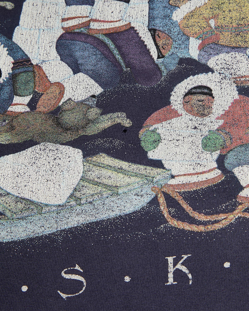 Vintage, 90s, Alaska, Tee, The Real Deal, size large, colour Navy, newtown, sydney, australia, thrift store, opshop, preloved, secondhand, sustainable, retro, antique, 70s, 80s, 90s, 2000s, 00s, fashion, clothing, streetwear, trendy, garment, style, boutique, store, shop, archive, sale, cheap, best, top, T-Shirts