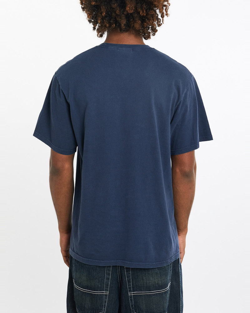 Vintage, Nike, MLB, New, York, Yankees, Tee, The Real Deal, size large, colour Navy, newtown, sydney, australia, thrift store, opshop, preloved, secondhand, sustainable, retro, antique, 70s, 80s, 90s, 2000s, 00s, fashion, clothing, streetwear, trendy, garment, style, boutique, store, shop, archive, sale, cheap, best, top, T-Shirts