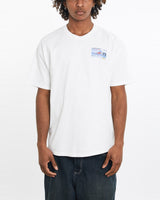 Vintage, VISA, Chicago', Tee, The Real Deal, size large, colour White, newtown, sydney, australia, thrift store, opshop, preloved, secondhand, sustainable, retro, antique, 70s, 80s, 90s, 2000s, 00s, fashion, clothing, streetwear, trendy, garment, style, boutique, store, shop, archive, sale, cheap, best, top, T-Shirts