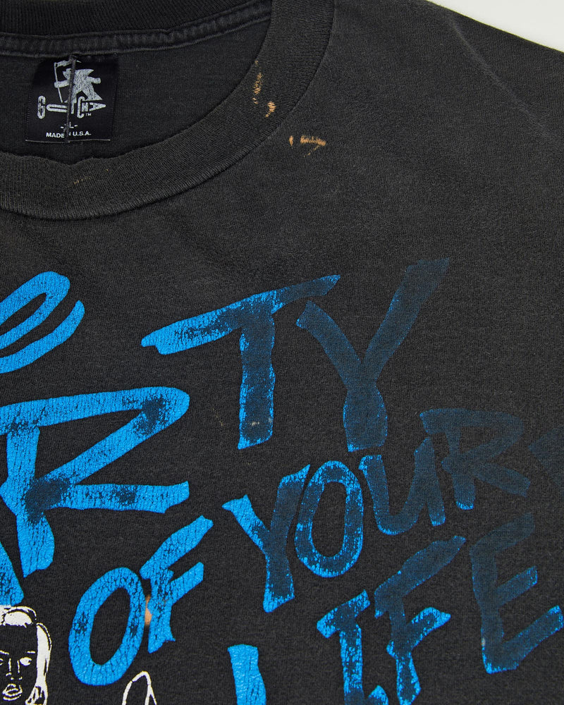 Vintage, 1990, Daytona, Beach, Tee, The Real Deal, size large, colour Black, newtown, sydney, australia, thrift store, opshop, preloved, secondhand, sustainable, retro, antique, 70s, 80s, 90s, 2000s, 00s, fashion, clothing, streetwear, trendy, garment, style, boutique, store, shop, archive, sale, cheap, best, top, T-Shirts