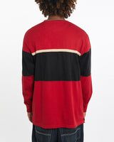 Vintage, Chaps, Ralph, Lauren, Long, Sleeve, Tee, The Real Deal, size extra large, colour Red, newtown, sydney, australia, thrift store, opshop, preloved, secondhand, sustainable, retro, antique, 70s, 80s, 90s, 2000s, 00s, fashion, clothing, streetwear, trendy, garment, style, boutique, store, shop, archive, sale, cheap, best, top, T-Shirts