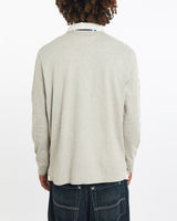 Vintage, 90s, Polo, Ralph, Lauren, Rugby, Shirt, The Real Deal, size large, colour Grey, newtown, sydney, australia, thrift store, opshop, preloved, secondhand, sustainable, retro, antique, 70s, 80s, 90s, 2000s, 00s, fashion, clothing, streetwear, trendy, garment, style, boutique, store, shop, archive, sale, cheap, best, top, Shirts